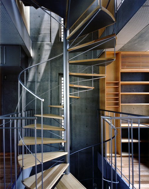 15 Prodigious Industrial Staircase Designs You'll Fall For