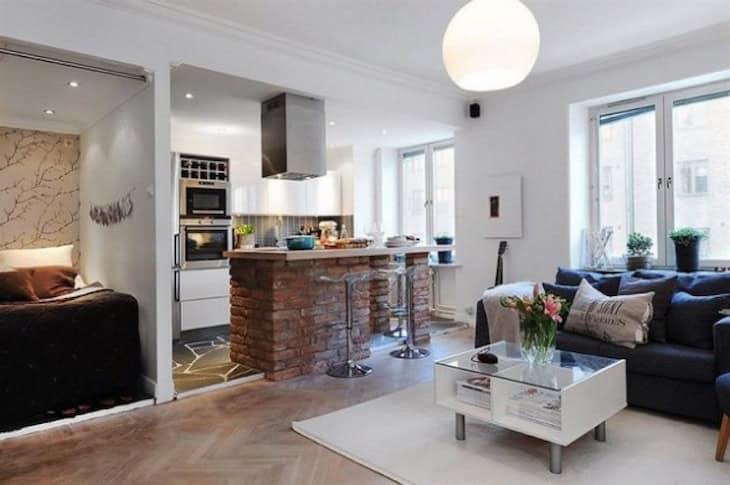 16 Smart Ideas To Decorate Small Open Concept Kitchen 15