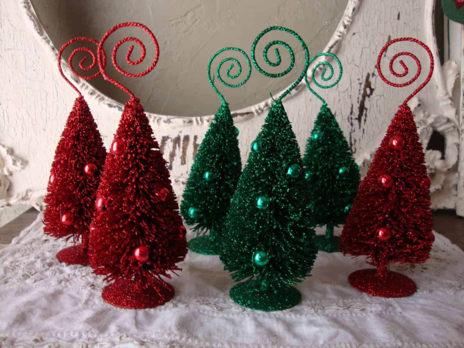 Bottle Brush Christmas Tree Buy it on: www.etsy.com