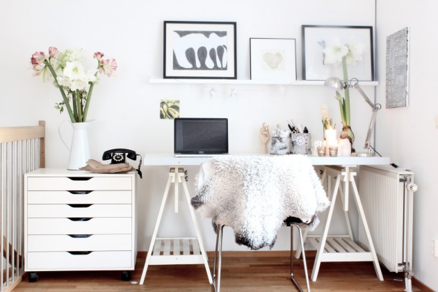 17 Scandinavian Home Office Designs That Abound With Simplicity &amp; Elegance