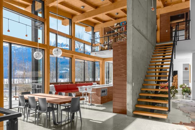 Revelstoke Mountain Modern Luxury Home Source