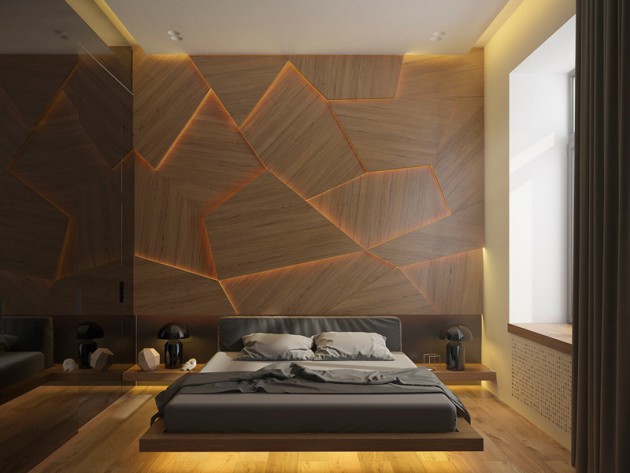 18 Adorable Bedrooms With Textured Walls That You Are Going To Love