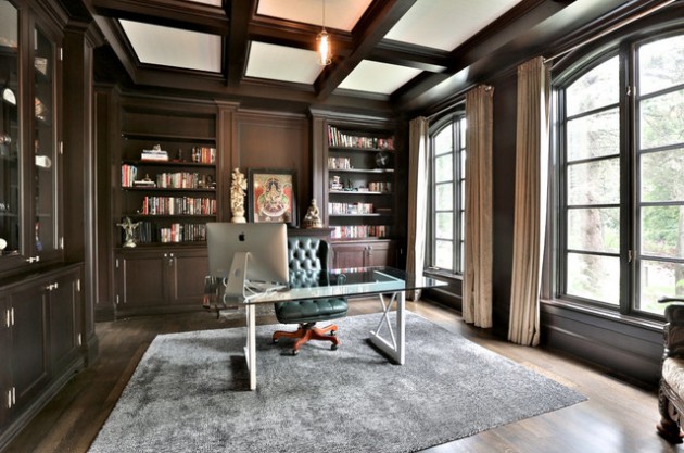 18 Sophisticated Traditional Home  Office Designs  To Work 