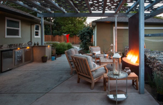 20 Appealing Outdoor Designs In The Industrial Style