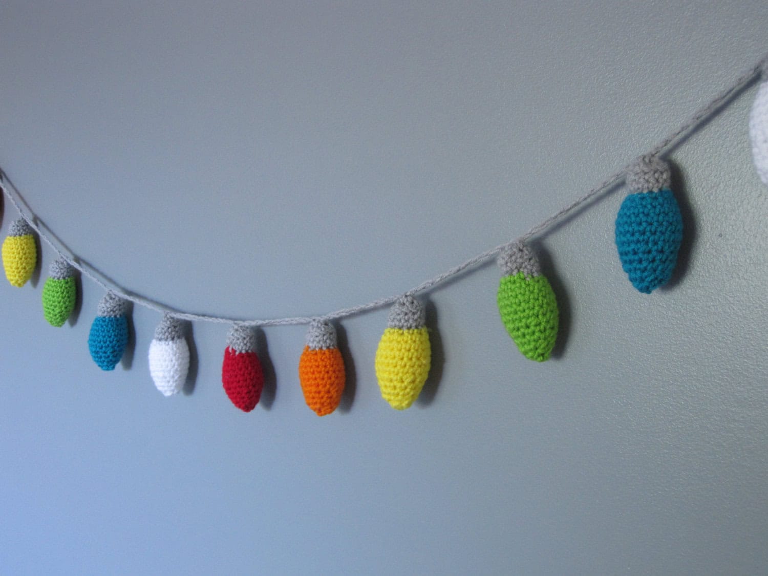 Crochet christmas lights Buy it on: www.etsy.com