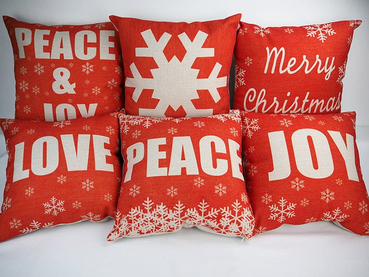 Christmas Pillows Buy it on: www.etsy.com