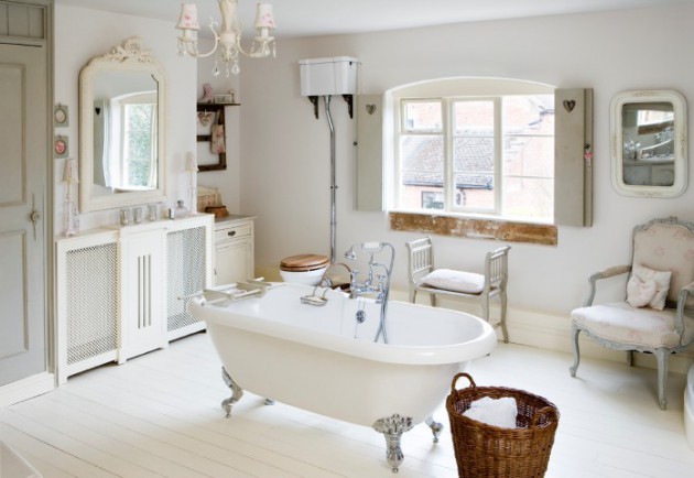 Shabby Chic Style In Your Bathroom