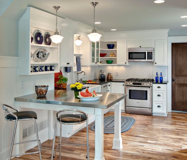 16 Smart Ideas To Decorate Small Open Concept Kitchen