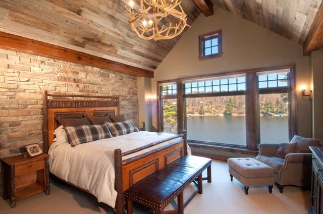 16 Accent Brick Wall Designs For Beautiful Look Of The Bedroom 5