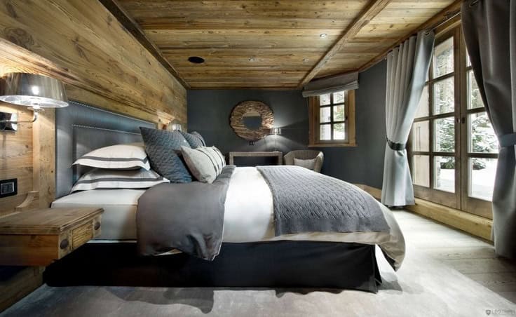 10 Cozy Bedroom Designs With Majestic Winter View 9