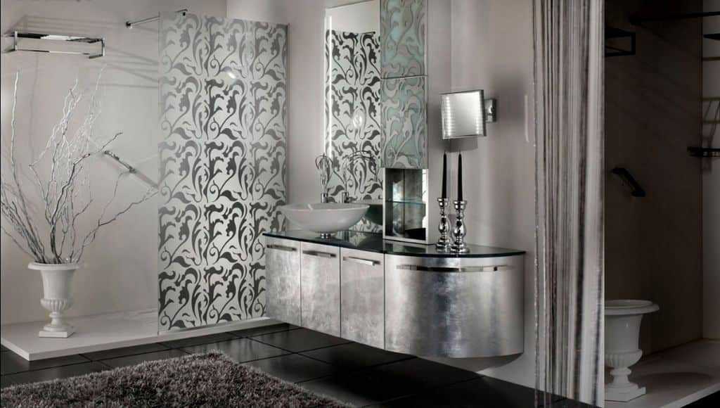 15 High Stylish Bathrooms With Art Pieces That Will Boost Your Motivation 9