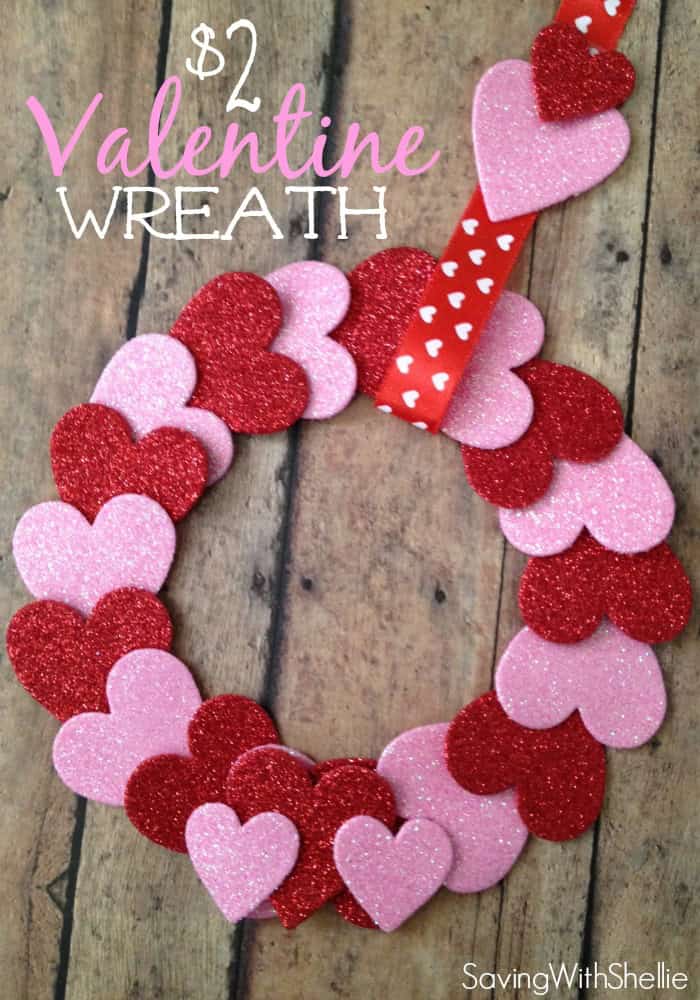 17 Fabulous DIY Valentine's Day Wreath Designs To Adorn Your Front Door 1