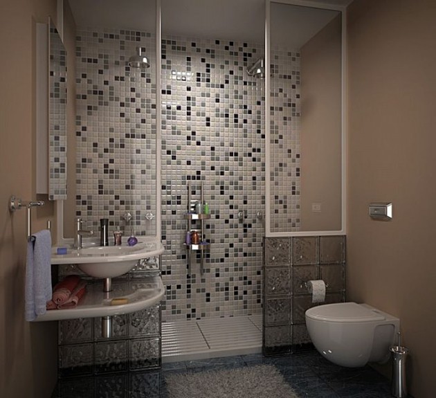 Make Your Bathroom Beautiful Using Fascinating Mosaic Tiles