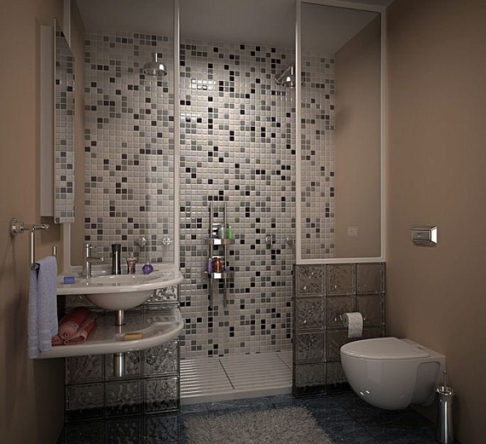 Make Your Bathroom Beautiful Using Fascinating Mosaic Tiles 1