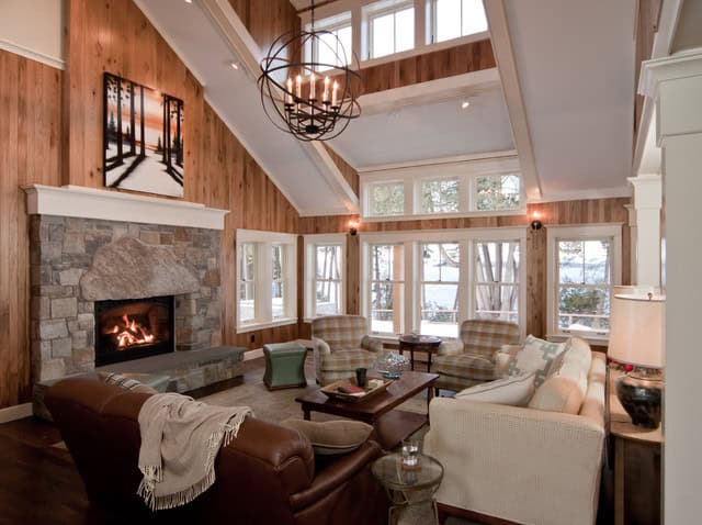 19 Brilliant Ideas To Decorate Living Room With Chandelier 11