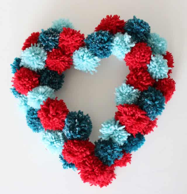17 Fabulous DIY Valentine's Day Wreath Designs To Adorn Your Front Door 12
