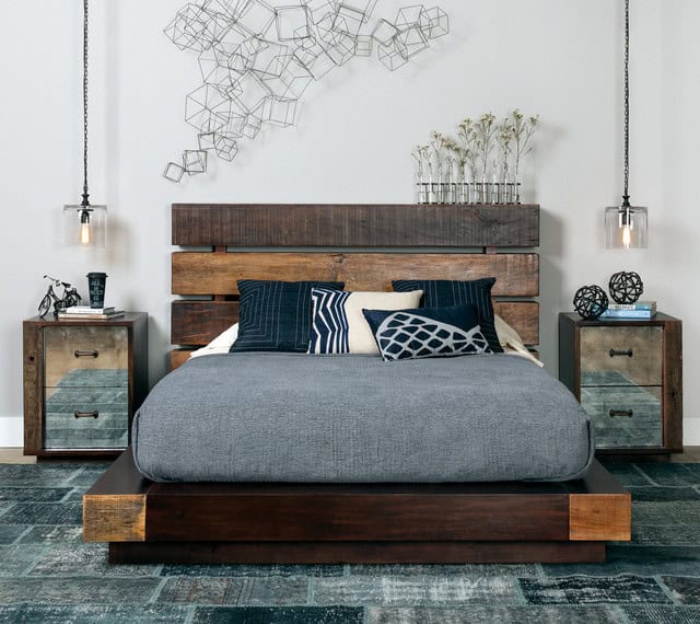 20 Charming Wooden Headboard Designs To Beautify Your Bedroom 13