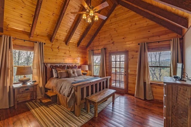 17 Brilliant Rustic Style Bedrooms That Ideal For Your Dream Home 13