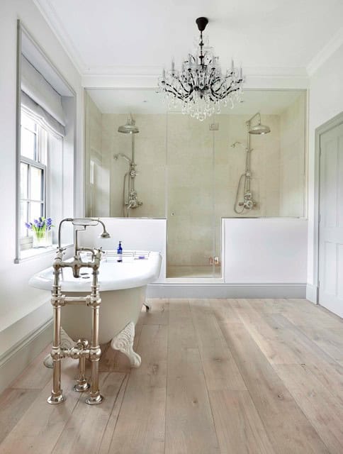 16 Beautiful Bathrooms With Double Shower For Extra Pleasure