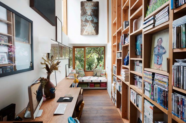 16 Amazing Eclectic Home Office Designs You Won't Mind Working In