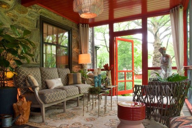 16 Appealing Eclectic Porch Designs You'll Enjoy Spending Your Time On