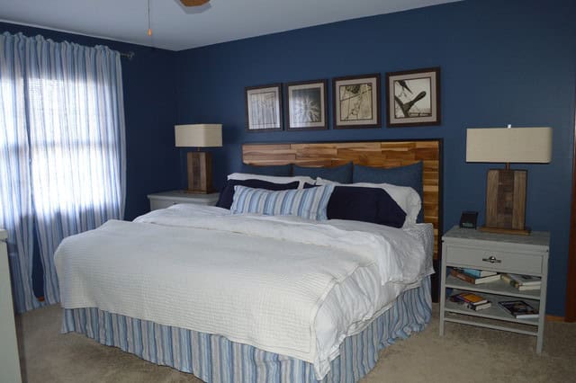 20 Charming Wooden Headboard Designs To Beautify Your Bedroom 18