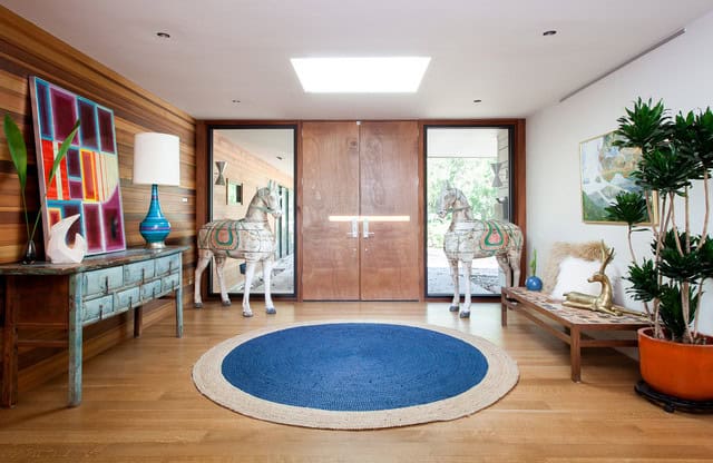 18 Attractive Eclectic Entry Designs That Will Always Greet You