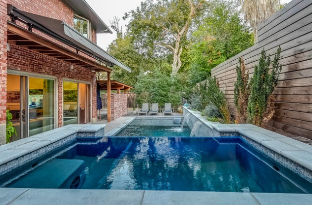 18 Breathtaking Transitional Swimming Pool Designs You Won't Forget