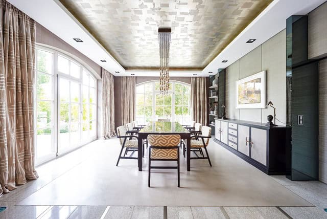 Eclectic Dining Room Interior Design Source