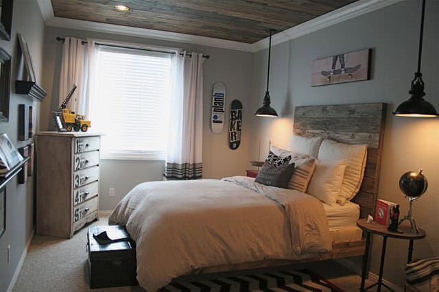 20 Charming Wooden Headboard Designs To Beautify Your Bedroom 20