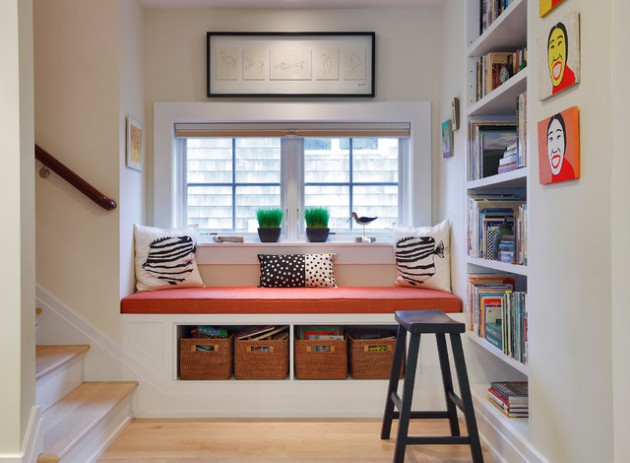 17 Cozy Window Seat Designs With Extra Storage Space