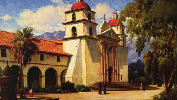 Romantic Inspiration from California Missions