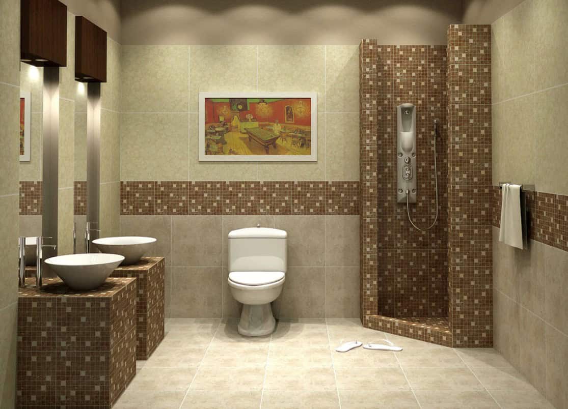 Make Your Bathroom Beautiful Using Fascinating Mosaic Tiles 4
