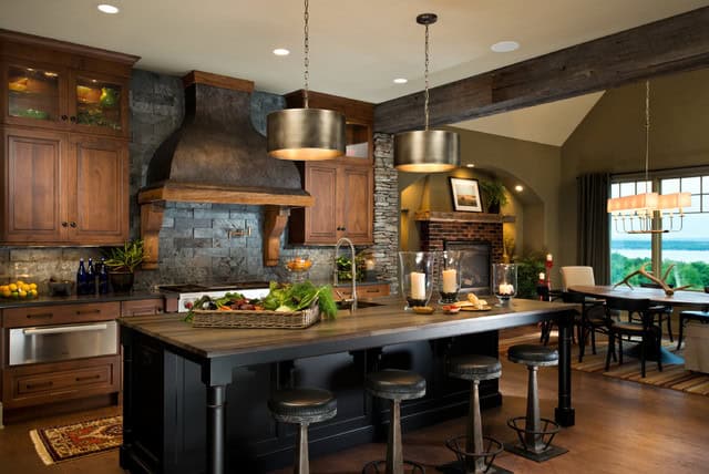 18 Gorgeous Kitchens With Natural Stone Backsplash 5