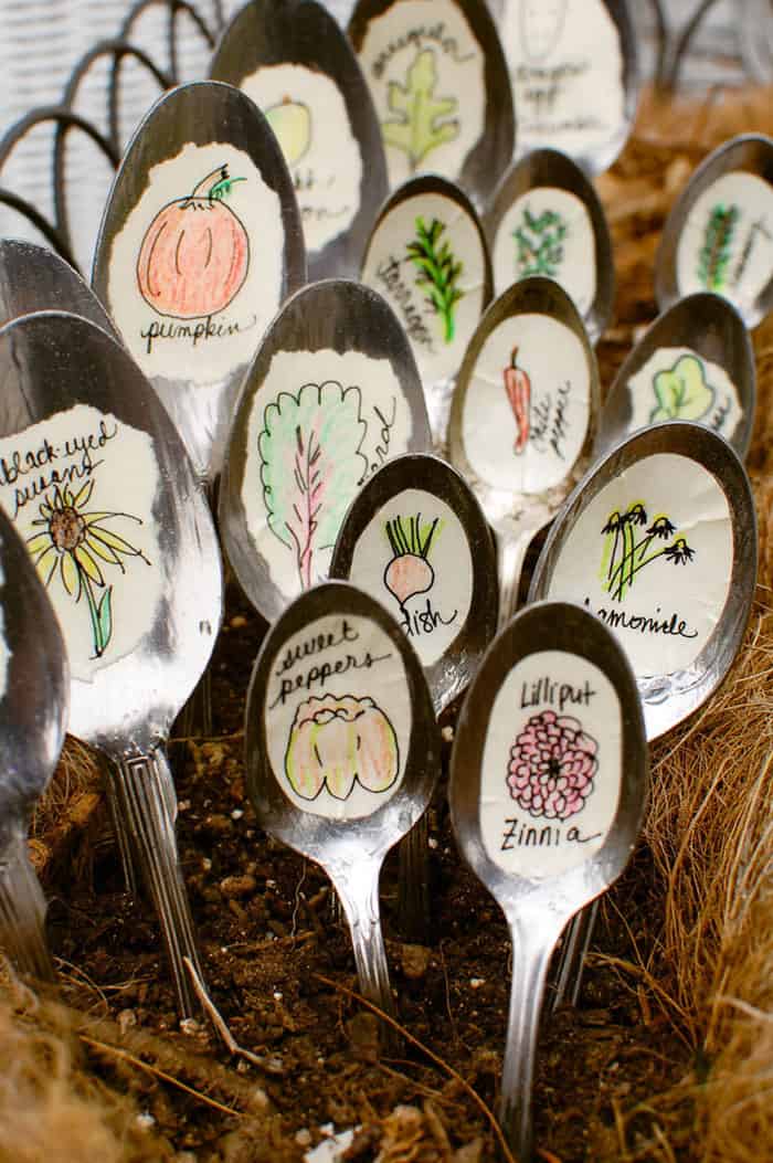 Spoon Garden Markers 5