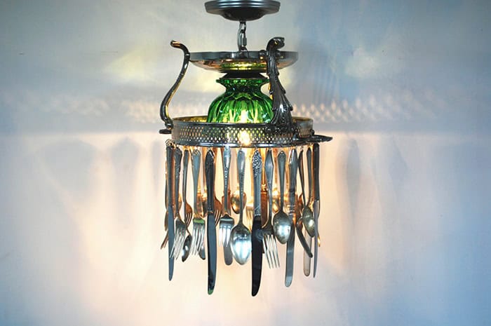 Silverware Chandelier 8