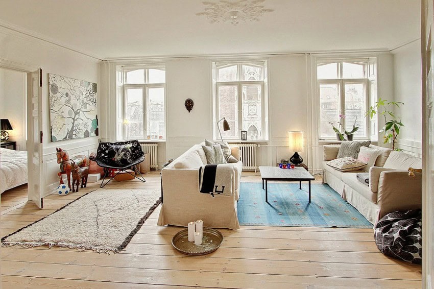 16 Marvelous Scandinavian Living Rooms That Abound With Simplicity 9