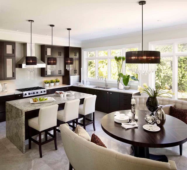 16 Efficient Solutions For Decorating Kitchen With Dining Table 9