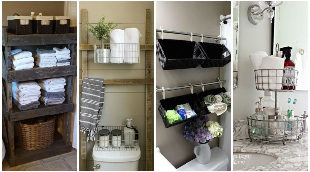 19 Super Smart Bathroom Storage Ideas That Everyone Need To See