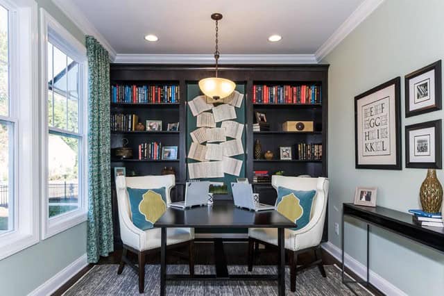 19 Brilliant Home Office Designs With Traditional Influence 10