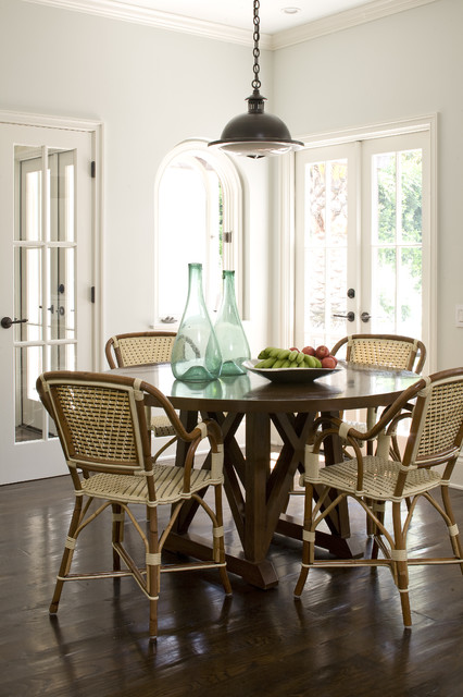 18 Gorgeous Dining Room Designs With Chairs Made Of Rattan