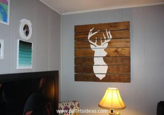 20 Marvelous DIY Ideas For Fascinating Pallet Wall Art
