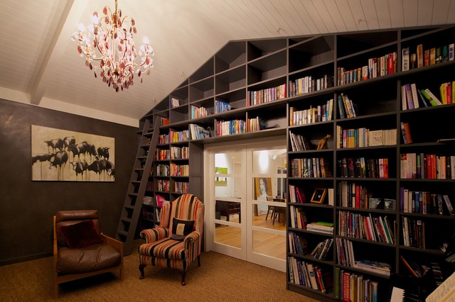 17 BuiltIn Home Library Designs That Will