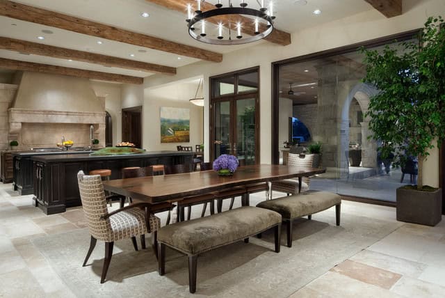 17 Stylish Dining Room Designs In Mediterranean Style 13