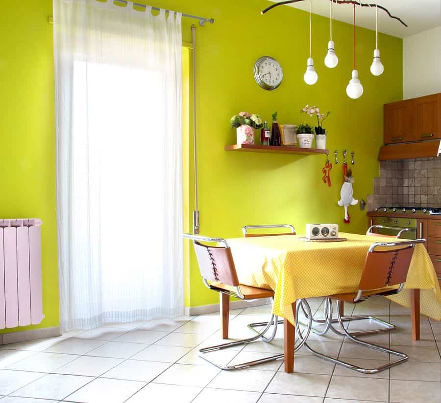 17 Cool Colorful Dining Rooms With Eclectic Influence 14