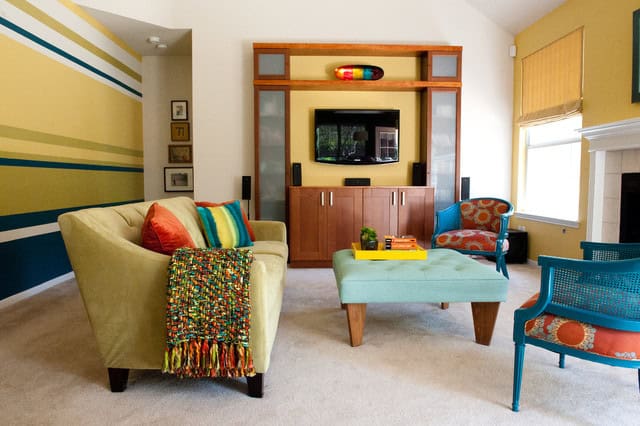17 Brilliant Colorful Living Rooms To Break The Monotony In The Home 14