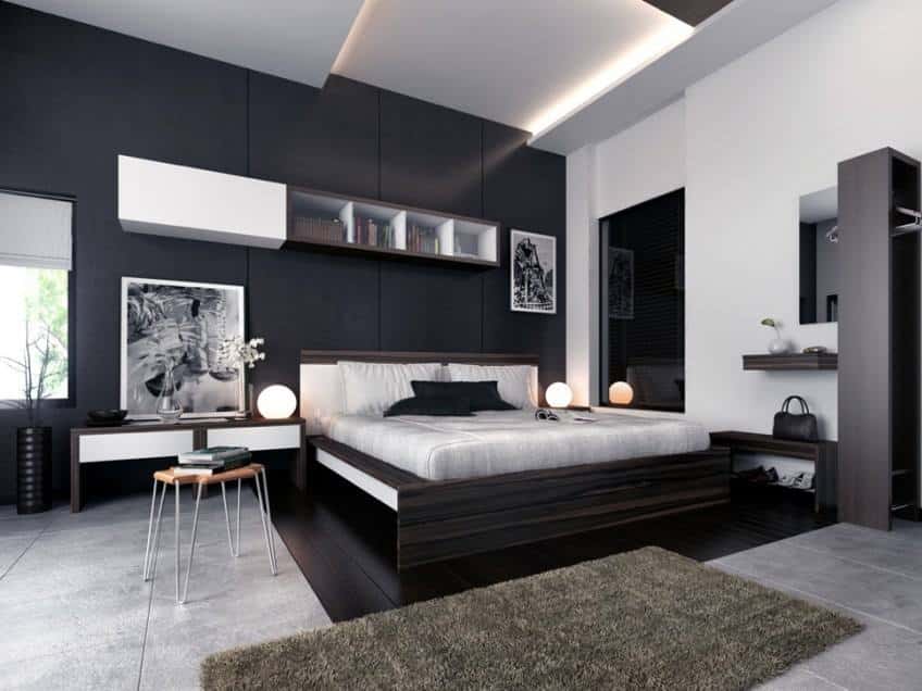 15 Dark Bedroom Designs For Dramatic Atmosphere 15 Dark Bedroom Designs For Dramatic Atmosphere