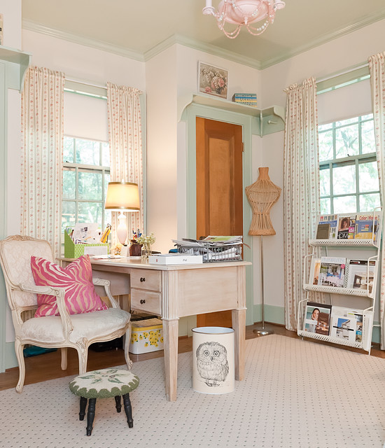 15 Uplifting Shabby Chic Home Office Designs That Will Motivate You To Do More