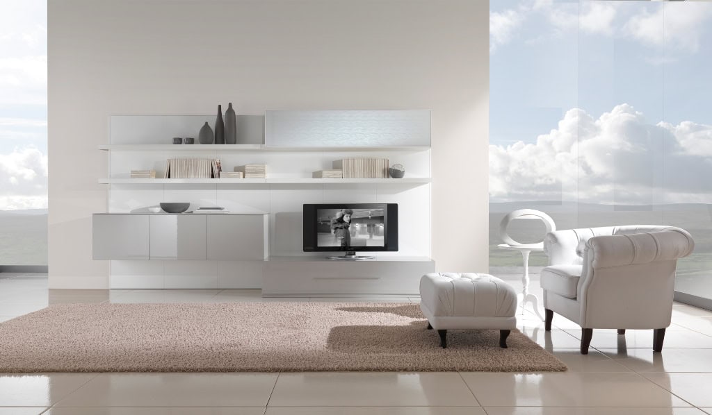 16 Sophisticated White Living Room Designs In Minimalist Style