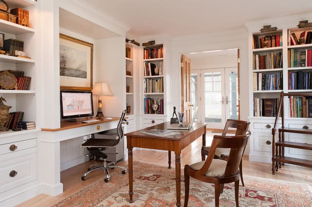 19 Brilliant Home Office Designs With Traditional Influence 18